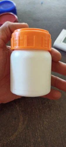 White Hdpe Round Plastic Bottle For Packaging Size Ml At Rs