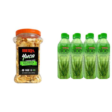 Amazon Iberia Yuca Cassava Chips Oz Iberia Aloe Vera Juice