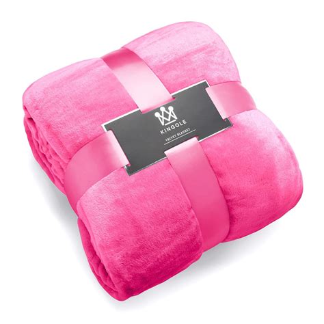 Best Pink Plush King Bedding Cree Home