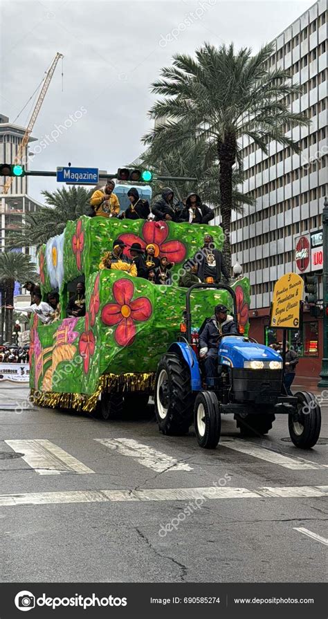 New Orleans Nov Annual Bayou Classic Thanksgiving Day Parade New Stock Editorial Photo