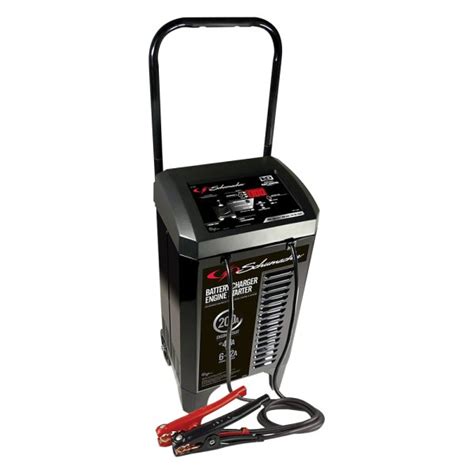 Schumacher® 6 V12 V Wheeled Fully Automatic Battery Charger And Engine Starter With Tester