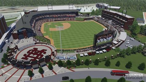 Future Look For Dudy Noble Baseball Field Starkvillems Mississippi State Baseball New