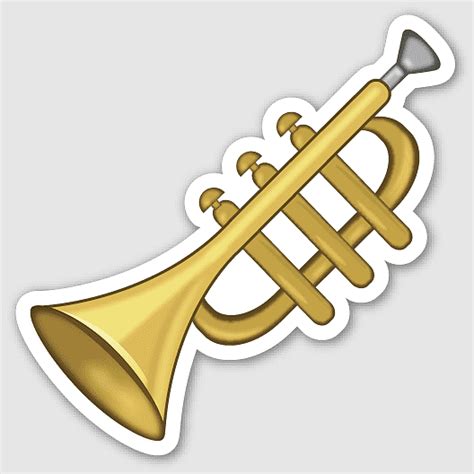 Post Horn Mouthpiece Laptops French Horns Cornet Emoji Movie