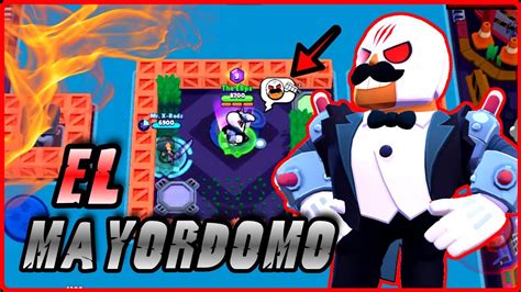 La Nueva Skin Del Primo Está Epica El Mayordomo Brawl Stars Youtube