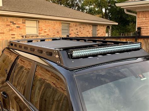 4runner Roof Rack With Led Light Bar Roof Rack 4runner Toyota 4runner