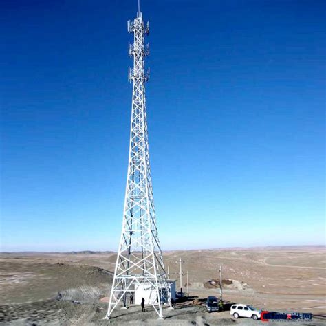 Hot Dip Steel Rooftop Telecommunication Tower Q Microwave Towers