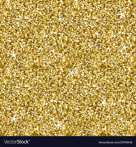 Seamless Golden Glitter Texture Royalty Free Vector Image