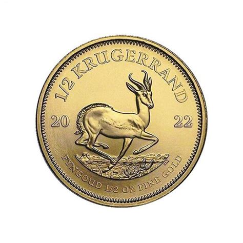 Buy The 2022 1 2 Oz South Africa Gold Krugerrand BU Monument Metals