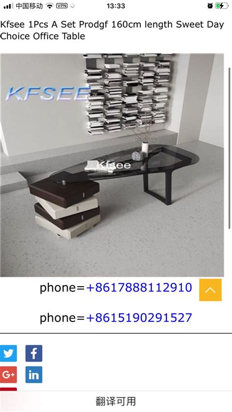 Usd Kfsee Pcs A Set Prodgf Cm Length Sweet Day Choice Office Table