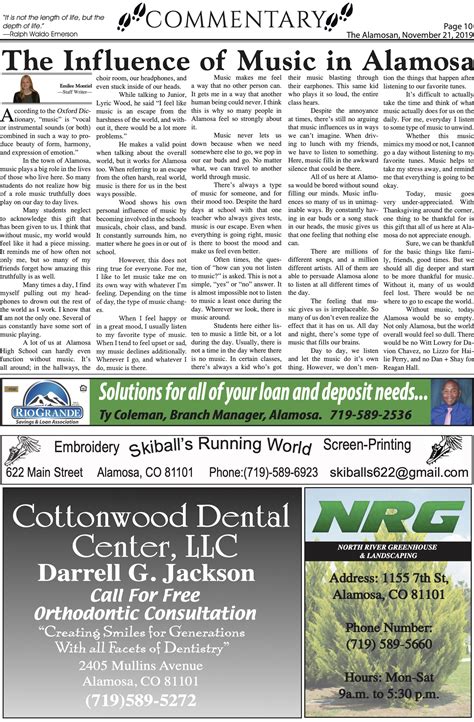 Stay Connected to Alamosa Valley With Our Daily Newspaper 8