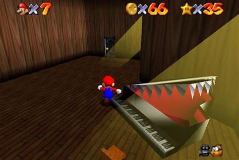 Super Mario 64s Scariest Moment Is The Piano Jump Scare In Big Boos Haunt