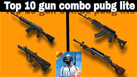 Top Best Damage Gun Combo In Pubg Mobile Lite Youtube