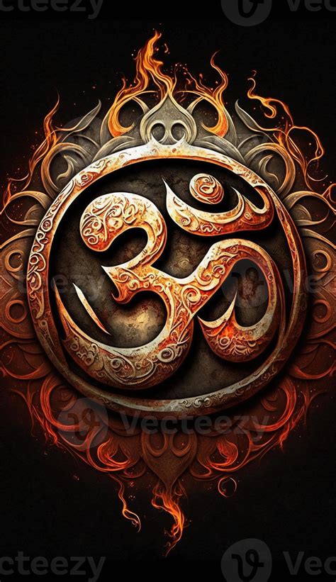 Om Symbol Hindu Images Beautiful Artwork Stock Photo At Vecteezy