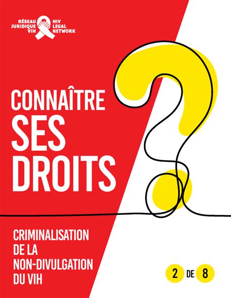 Conna Tre Ses Droits Criminalisation De La Non Divulgation Du Vih