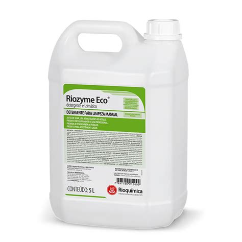 Detergente Enzimático Riozyme Eco 5 Litros Rioquímica Dental Web