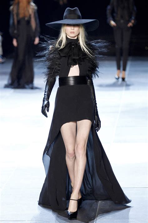 Saint Laurent Ready To Wear Fashion Show Collection Spring Summer 2013