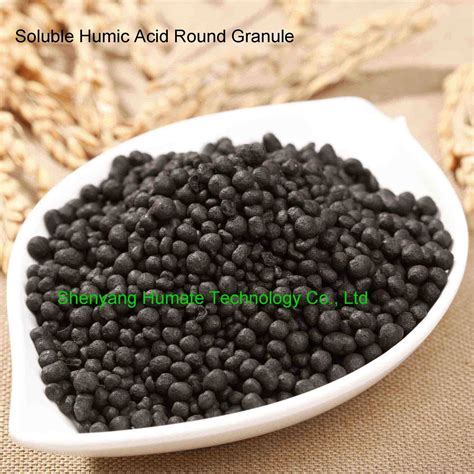 Soluble Humic Acid Round Granule Shenyang Humate Technology Co Ltd