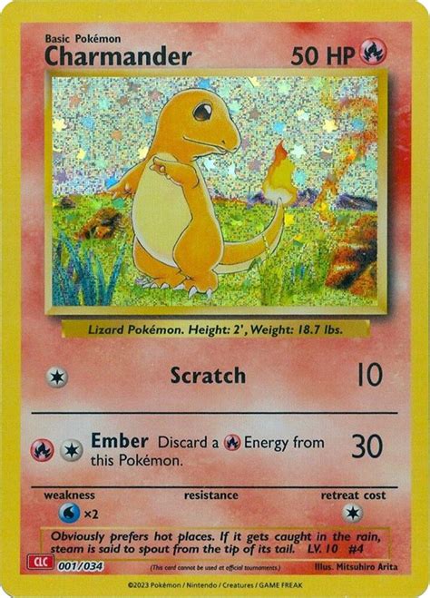 Charmander Trading Card Game Classic Pokemon