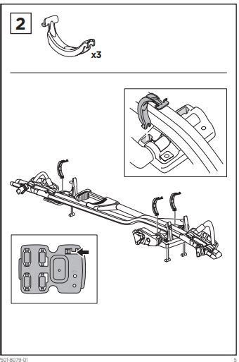 Thule ProRide SquareBar Oval Bar Adapter 889500 Roof Rack World