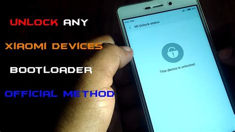 How To Unlock Any Xiaomi Mi Devices Bootloader Official Method