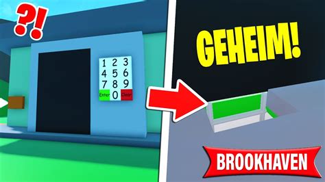 Geheimes Secret Im Neuen Update In Brookhaven Roblox Brookhaven Rp