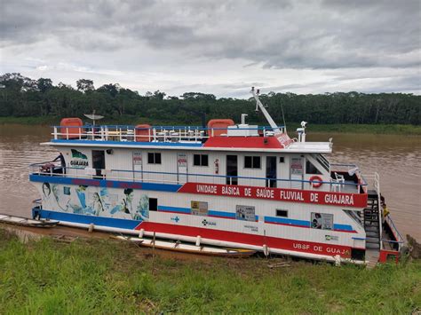 Unidade B Sica Fluvial De Guajar Am Realiza Atendimento Em