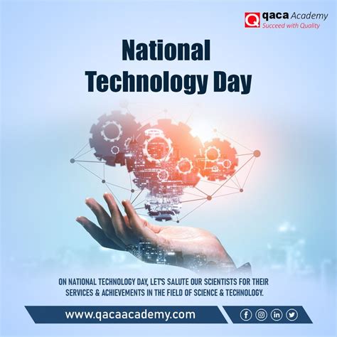 𝗡𝗮𝘁𝗶𝗼𝗻𝗮𝗹 𝗧𝗲𝗰𝗵𝗻𝗼𝗹𝗼𝗴𝘆 𝗗𝗮𝘆 On National Technology Day lets salute our