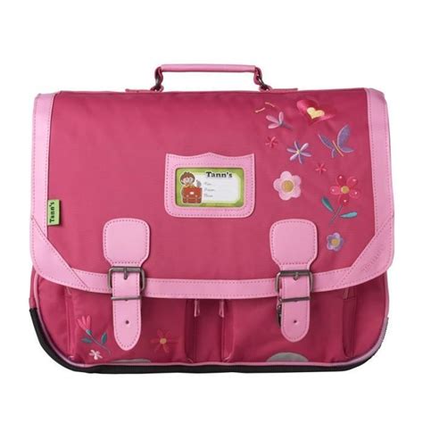 Cartable Rose Filles Tanns Pour Enfants Du Ce Au Cm Rose Rose Achat