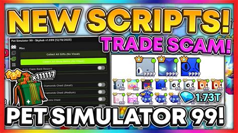 NEW Pet Simulator 99 Script HACK FAST Auto Farm Present Farm