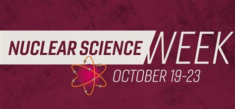 Nuclear Science Week Department Of Mechanical Engineering Virginia Tech