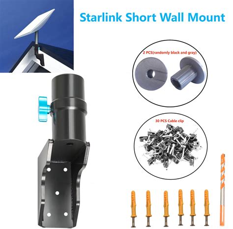 Used Starlink Roof Mounting Kit Starlink Short Wall Mount Starlink