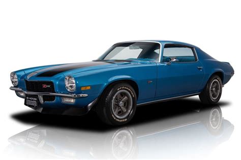 1970 Chevrolet Camaro Z28 Mulsanne Blue Coupe Lt1 350 V8 4 Speed