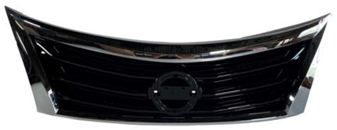 ⭐⭐ For 2013 2015 Nissan Altima Front Bumper Upper Grille Chrome W O Emblem ⭐⭐ Ebay