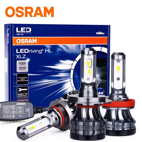 Osram H1 H4 Led Coche Led 9005 9006 Hb4 Hb3 H7 9012 H16 Hb2 Hir2 6000k