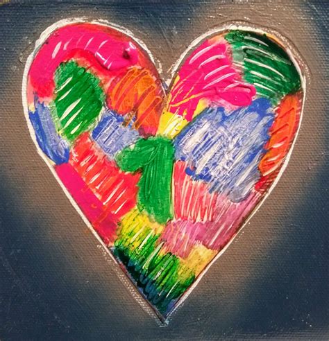 Jim Dine Heart Mid Century Abstraction Jazz Coastal And More