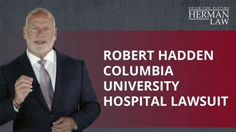 Dr Robert Hadden Columbia University Ny Presbyterian Lawsuit Jeff