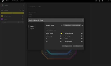 Trouble importing iCUE profiles. : r/Corsair
