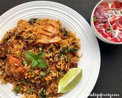 Brown Rice Chicken Biryani - Instant Pot - Ministry of Curry