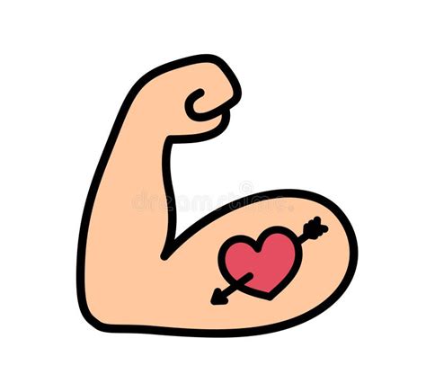 Flexed Bicep Art Stock Illustrations 36 Flexed Bicep Art Stock