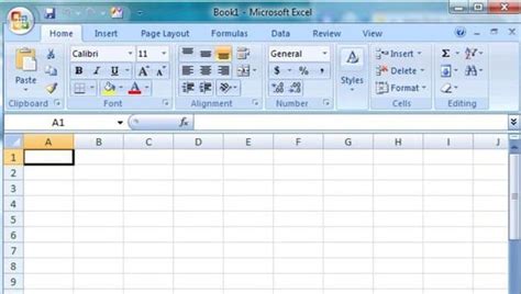 Fungsi Menu Dan Ikon Pada Microsoft Excel