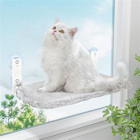 Khalor Foldable Cat Window Perch Cat Window Hammock With 4 Suction Cups Anchor