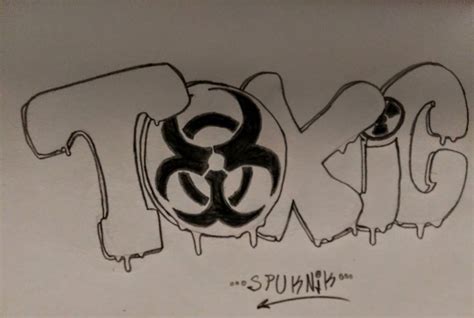 Toxic Graffiti By Imaginationinthedark On Deviantart