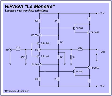 Jean Hiraga Le Monstre Amplifier Pcb