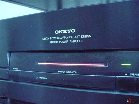 Onkyo M Stereo Power Amplifier Photo Uk Audio Mart