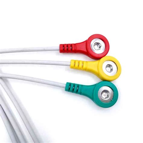 Compatible Mindray Patient Nihon Kohden Lead Ecg Cable