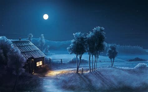 Night Village Wallpapers - Top Free Night Village Backgrounds ...