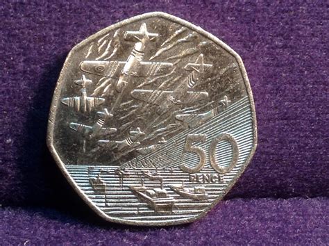 1994 British 50 Pence For Sale Buy Now Online Item 413203