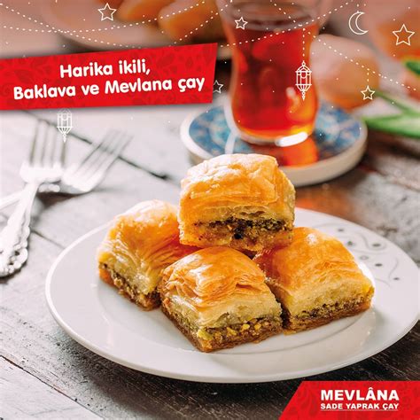 Ftardan Sonra Baklava Ve Taze Demlenmi Mevlana Ay Gibisi Yok Es