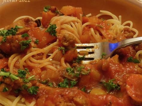 Recettes De Spaghetti Et Saucisse