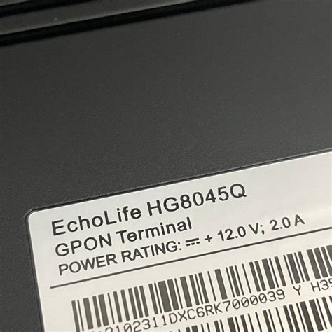 Yahooオークション Huawei Echolife Hg8045q Gpon Terminal ファー